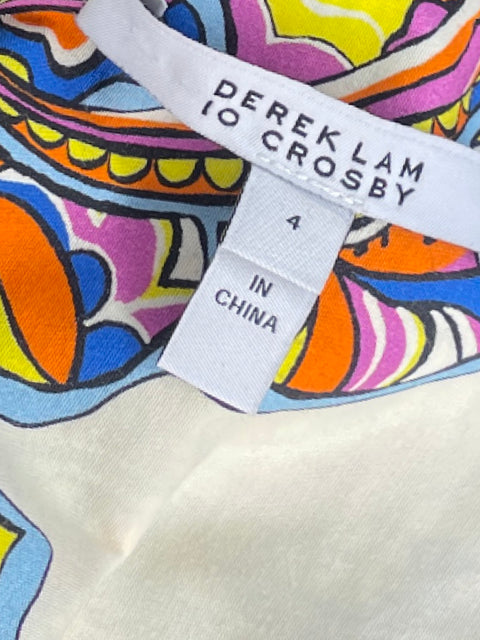 Vestido Derek Lam Io Crosby Tora Blanco - Talla 4