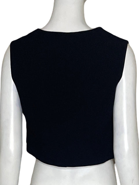 Chaleco Zara Clasico Negro-Talla M