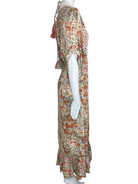 Vestido Z&L Estampado Marrón- Talla L