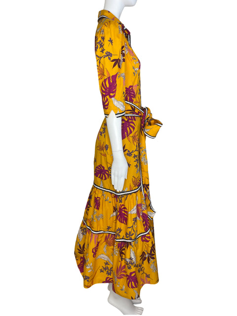 Vestido Clarissa Rosania El Faro Naranja - Talla S