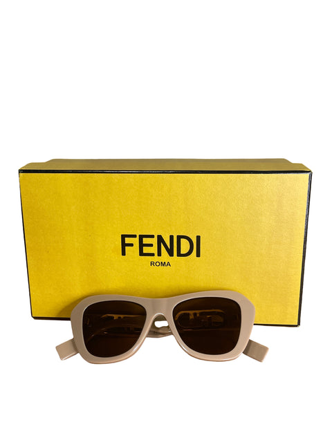 * Gafas Fendi Olock Cat Eye Beige-Talla U