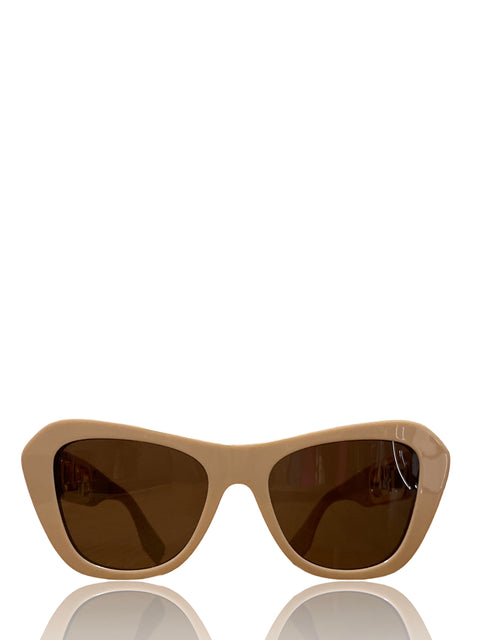 * Gafas Fendi Olock Cat Eye Beige-Talla U