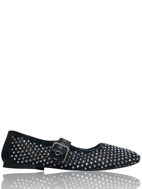 Calzado Steve Madden Bailarinas con Lentejuelas- Talla 6.5