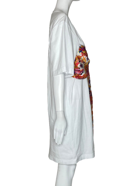 Vestido MSGM Milano Camison Lazo Blanco-Talla L