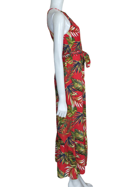 Mono Do+Be Tropical Halter Rojo-Talla S