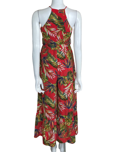 Mono Do+Be Tropical Halter Rojo-Talla S