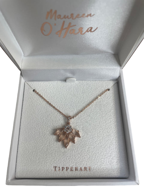 Collar Maureen O'Hara Petalos Rosados- Talla S