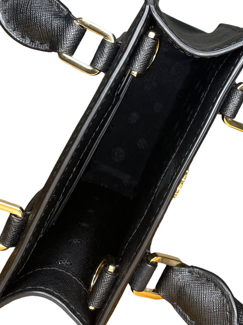 * Cartera Tory Burch Emerson Mini Shopper Negro-Talla S