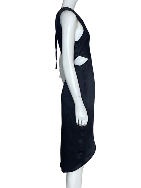 Vestido BCBG One Shoulder Mini-Talla 0