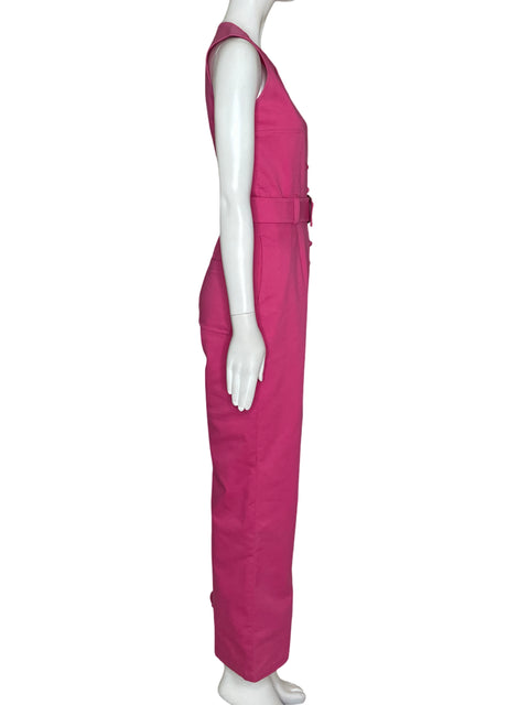 Mono Tesoro TPS Sin Mangas Bolsillos Fucsia - Talla S