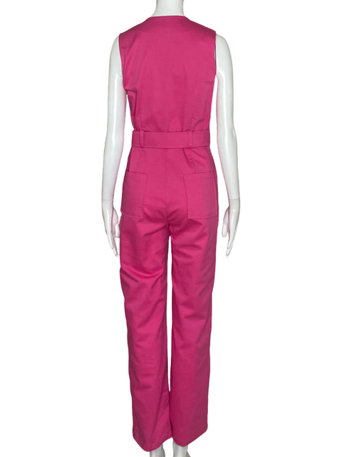 Mono Tesoro TPS Sin Mangas Bolsillos Fucsia - Talla S