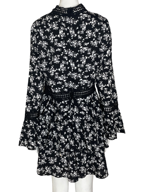 Vestido Boohoo Skater Drees Negro- Talla 14