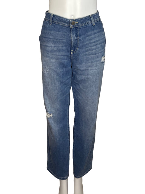 Pantalón Esprit Boyfriend Azul - Talla 12