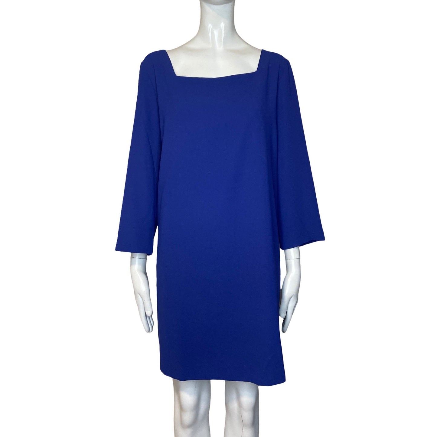 Vestido MNG Liso Azul-Talla XL