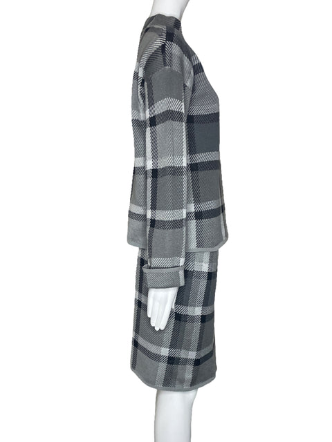 Set TwentyFourSeven Cuadro Punto Gris-Talla S