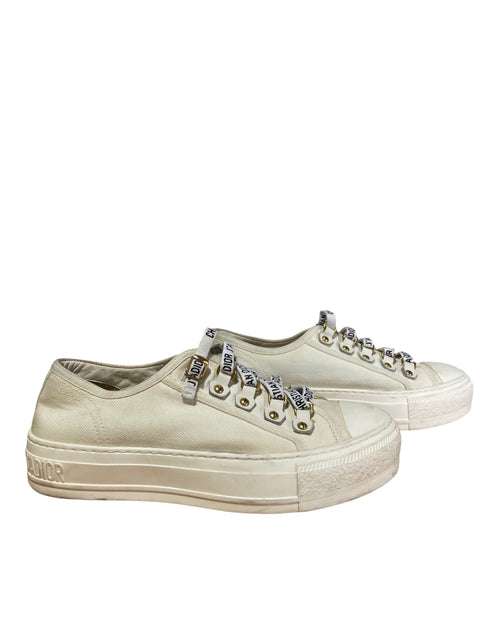 * Calzado Christian Dior Sneakers Blanco-Talla 35.5