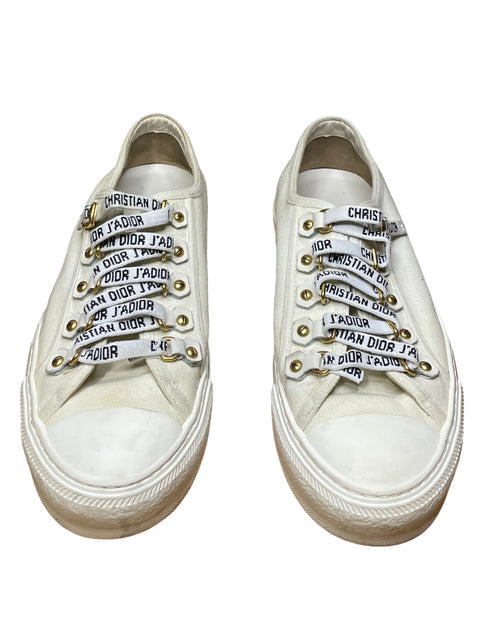 * Calzado Christian Dior Sneakers Blanco-Talla 35.5