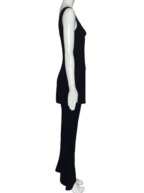 Set My Michelle Blusa + Pantalón Fluido Negro - Talla S