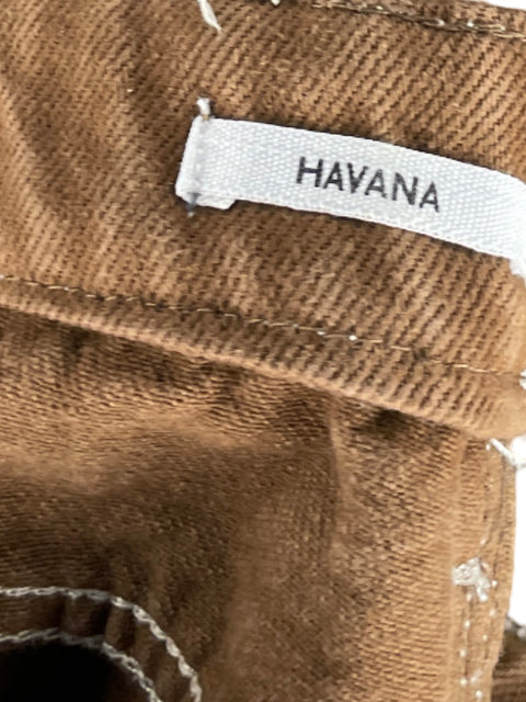 Pantalón Havana Vaqueros Cowboy Marrón - Talla S