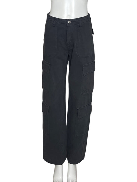 Pantalón Zara Cargo Gris - Talla 4