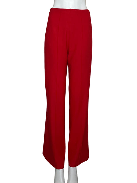 Pantalón Via Vai Straight Rojo-Talla M