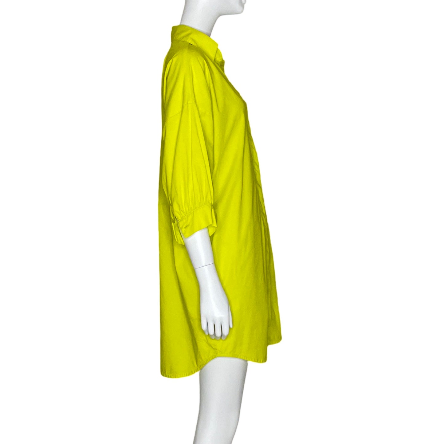 Vestido Studio F Camisero Verde-Talla 6