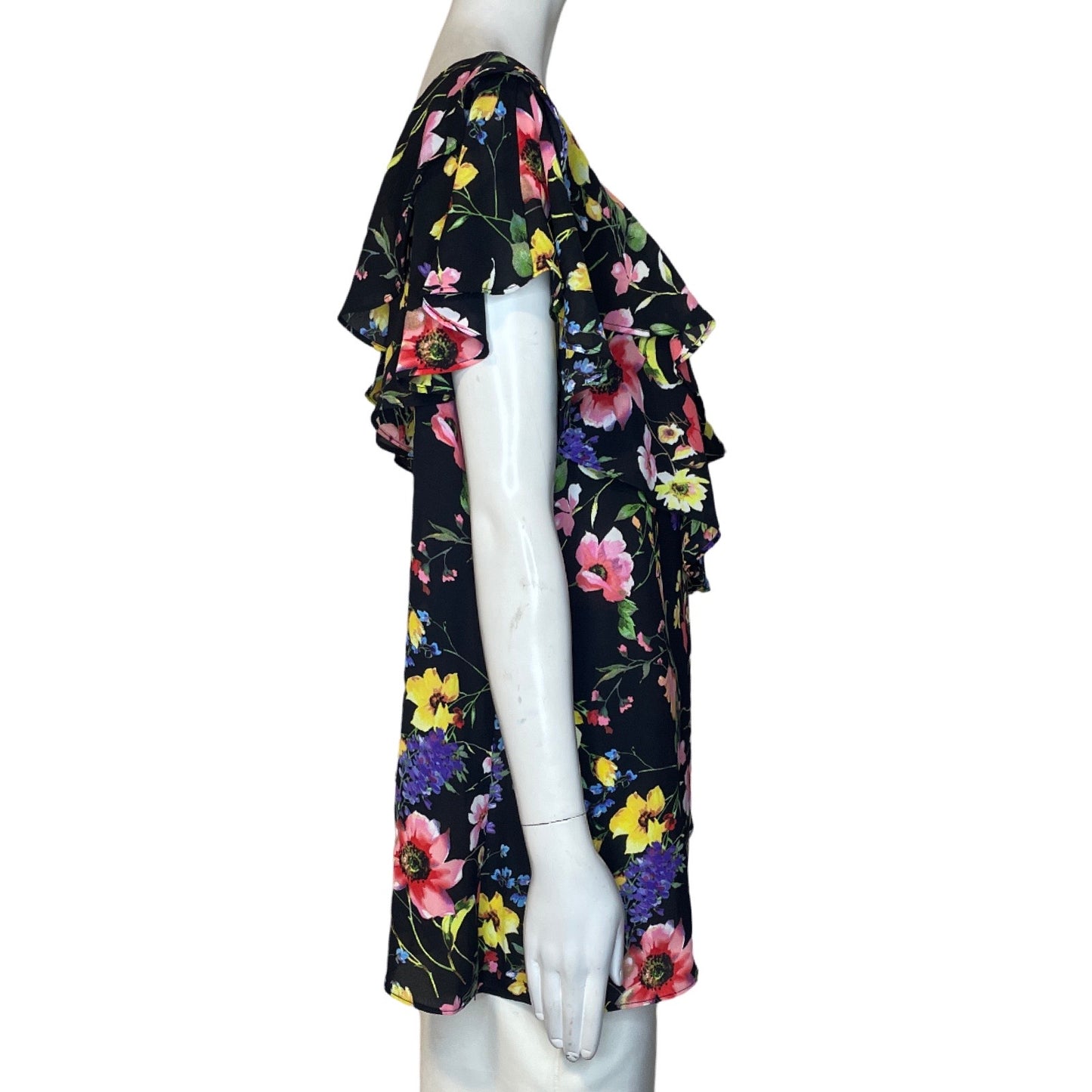 Blusa Lodon Times Flores Negro-Talla L