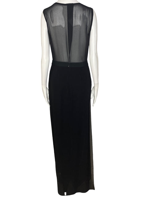 Vestido Tesoro TPS Jumpsuit Lentejuela Frontal Negro- Talla M