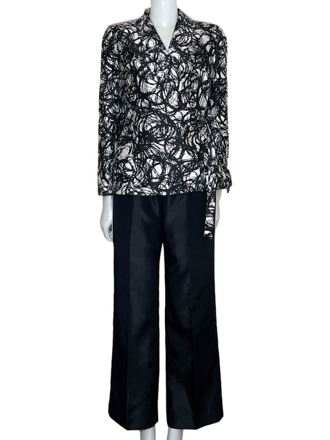 Set Le Suit Blazer+Pant Negro-Talla 8