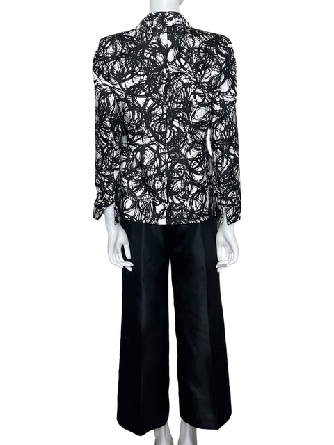 Set Le Suit Blazer+Pant Negro-Talla 8