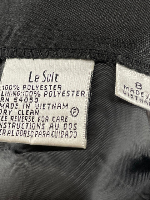Set Le Suit Blazer+Pant Negro-Talla 8