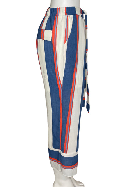 Pantalón Gracia Raya Azul- Talla M