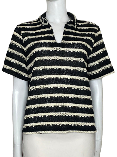 Sueter Tesoro TPS De Punto Negro-Talla M