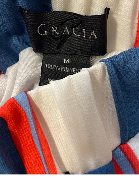 Pantalón Gracia Raya Azul- Talla M
