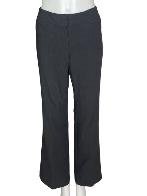 Pantalon Ann Taylor Clasico Gris- Talla 6