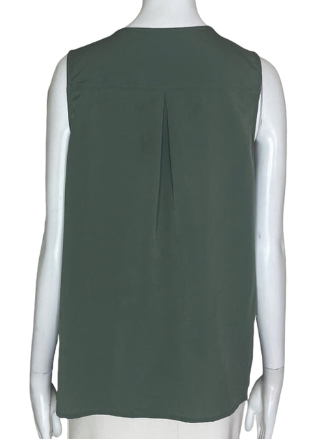Blusa Banana Republic Sin Mangas Verde- Talla S