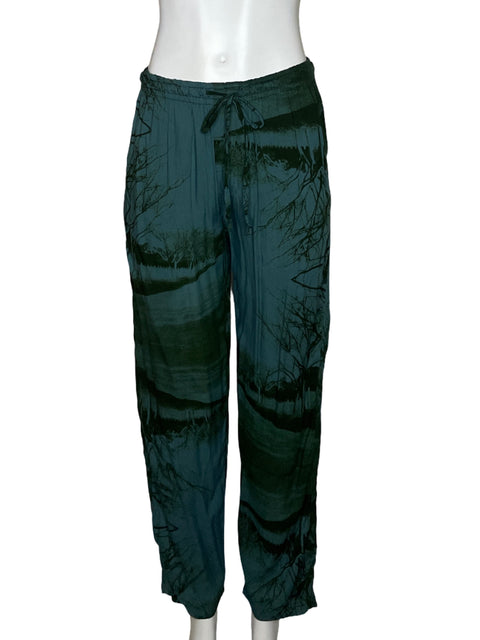 Pantalón Luna May Tie Dye Verde - Talla XS