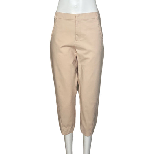 Pantalón Vero Moda Recto Líneas Rosado - Talla L