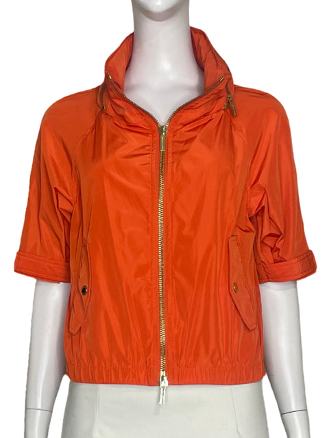 Chaqueta Michael Kors Bolsillos Naranja - Talla S