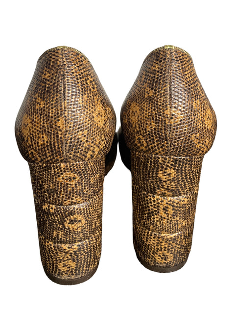 * Calzado Ferragamo Booa Print Marròn-Talla 8