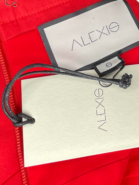Vestido Alexis Tirantes Vuelos Naranja-Talla S