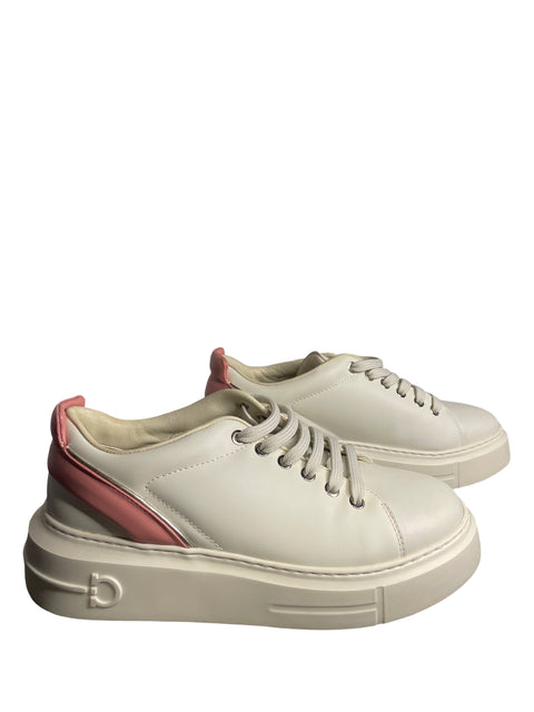 * Calzado Ferragamo Sneakers Rosado-Talla 8.5