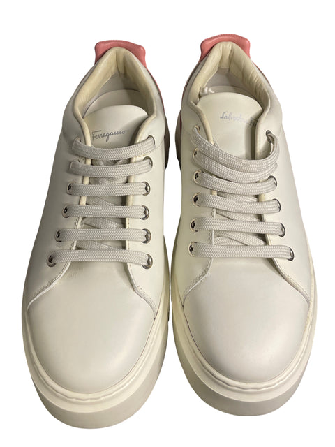 * Calzado Ferragamo Sneakers Rosado-Talla 8.5