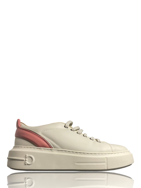 * Calzado Ferragamo Sneakers Rosado-Talla 8.5