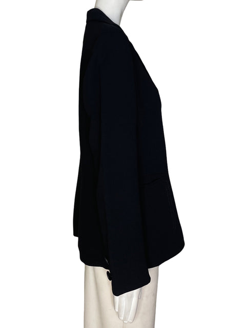 Blazer Jushi Casual Botones Negro- Talla 12