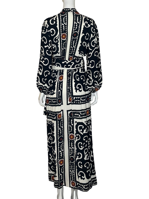 Vestido Zara Crossbody Maxi Negro-Talla M