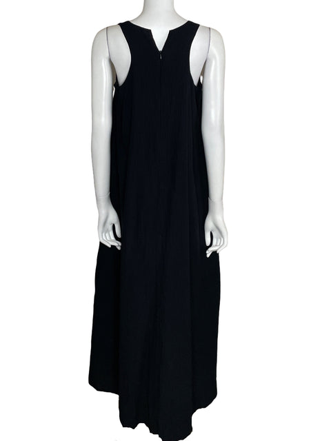 Vestido Tesoro TPS Sin Mangas Maxi Negro-Talla L