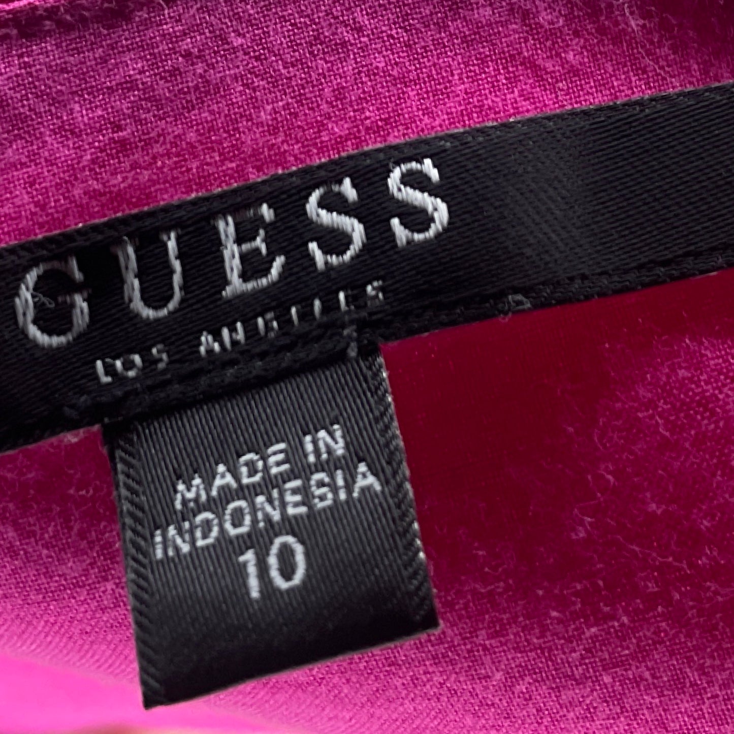 Mono Guess Tiras Rosado-Talla 10