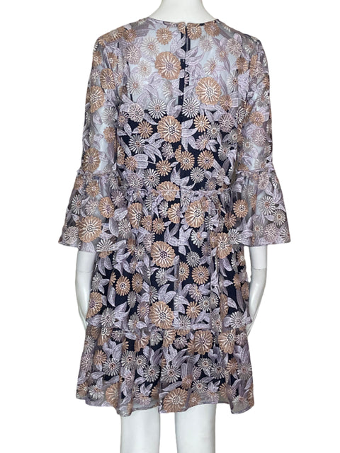 Vestido Jhoshanna Vuelo Flores- Talla 6