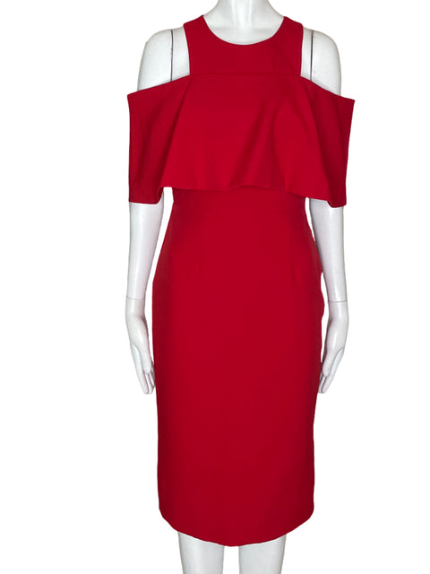 Vestido Mustard Seed Mangas Afuera Rojo- Talla 6